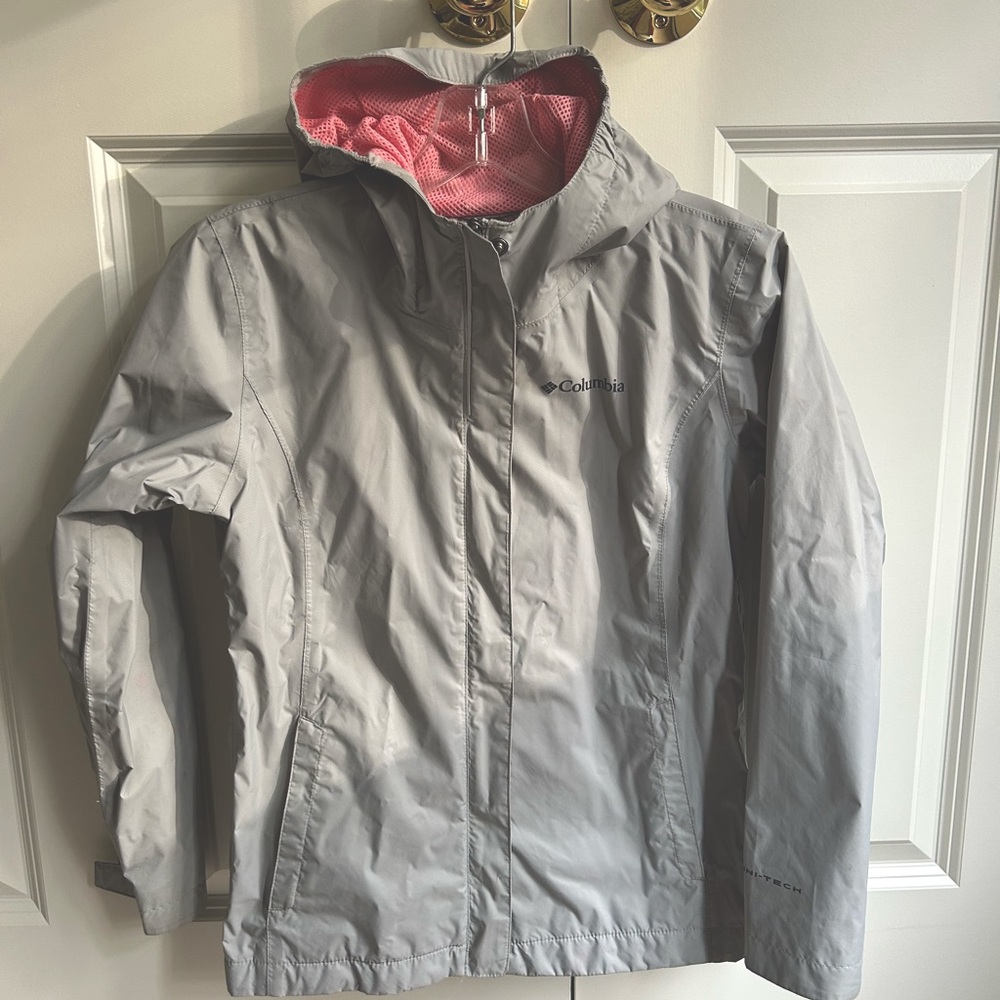 Columbia Girls Arcadia Rain Jacket size Medium